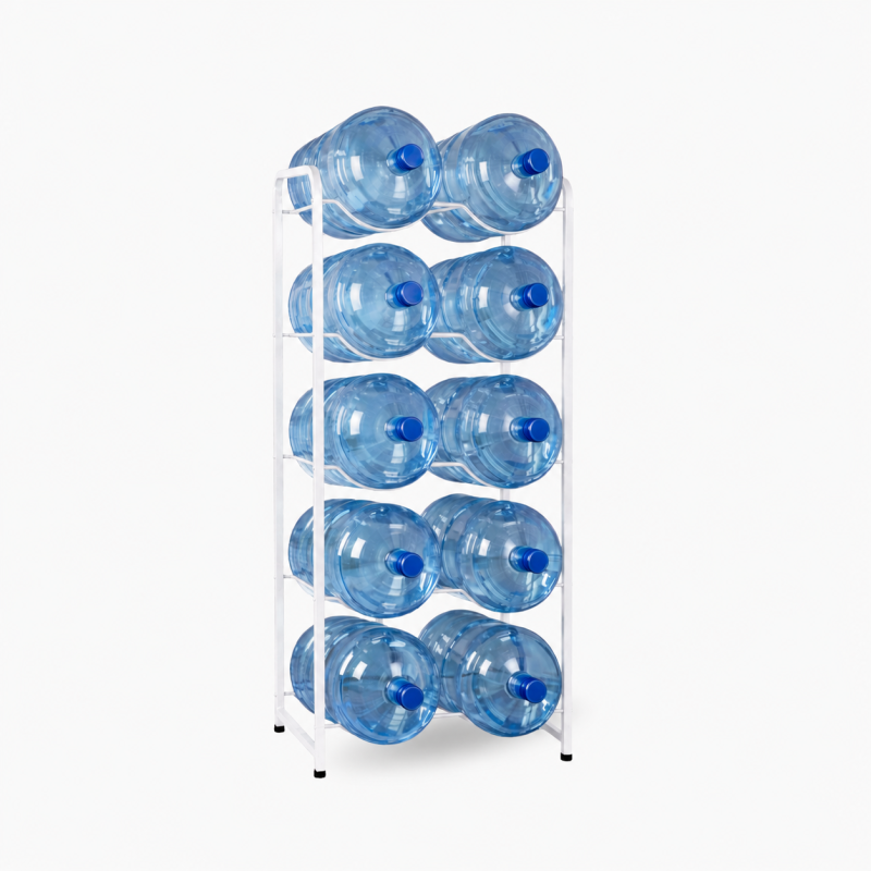 Rack Estante Organizador De 10 Botellones Bidones Agua 20 L
